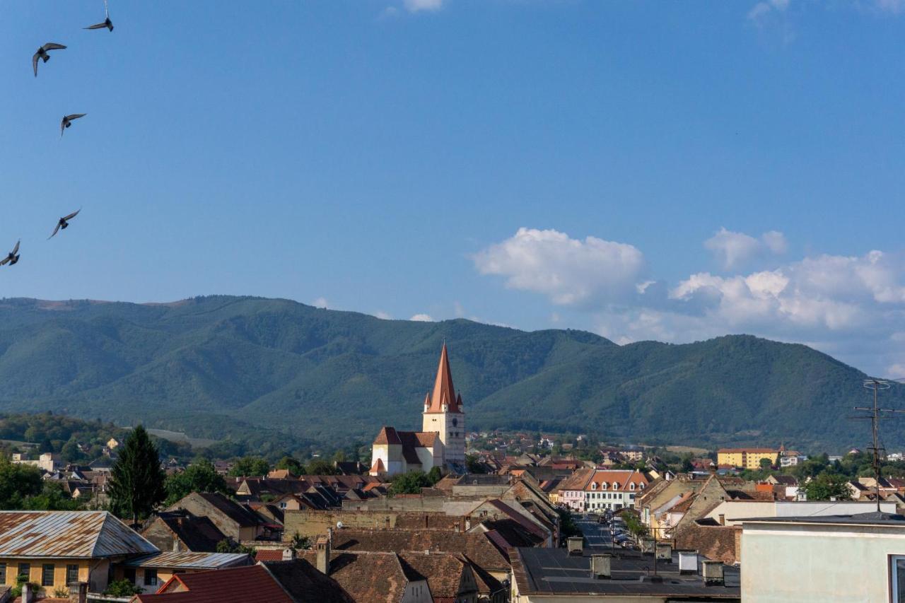 Hotel Epic Centrum Cisnădie Buitenkant foto